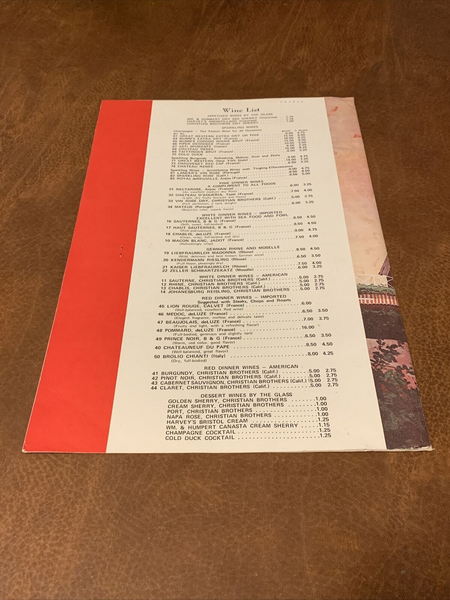 Topinkas Country House - Menu (newer photo)